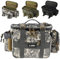 Heavy Duty Fishing Tackle Bag 1000D Oxford Waterproof Insulated Multi-Pockets Fishing Bags and Holdall Storage Bag Carryall for Outdoor Fly Carp Sea Fishing Accessoris Rod Lures Gear Bag (Camouflage)
