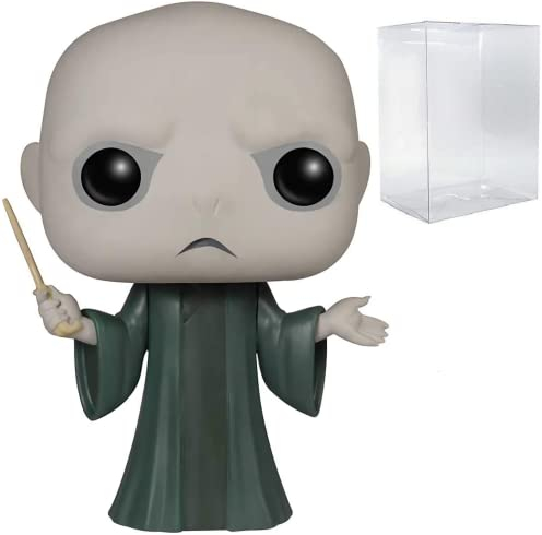 HARRY POTTER - Lord Voldemort Funko Pop! Vinyl-Figur (inklusive passender Popbox-Schutzhülle)