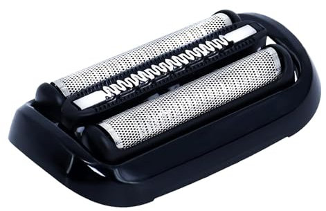 53B Scherkopf Ersatz Kompatibel mit Braun 5 Series 6 Series Rasierern, Elektrorasierkopf Ersatzfolie und Cutter für 5020s, 5018s, 5050cs, 6020s, 50-R1000s (Angehängte Reinigungsbürste)