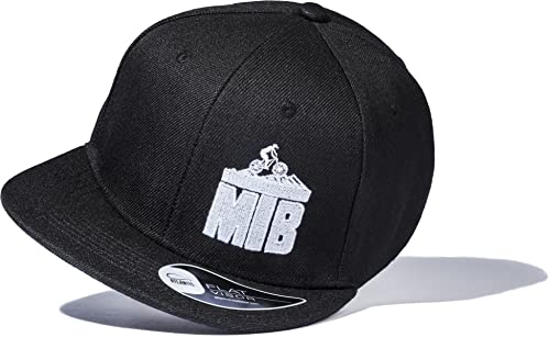 (A) Fahrrad Mütze Kinder : MTB - Mountain-Bike Cap Junge - Sport Kappe (Schwarz)