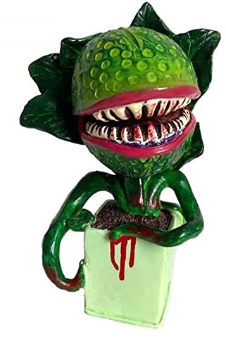 YXSH Estatua De Jardín De Plantas Carnívoras Escultura Caprichosa De Flor De Resina Adorno De Escritorio De Halloween Decoración De Paisajismo Artesanal para Patio Al Aire Libre