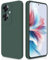 GiiYoon Coque pour Oppo Reno 11 F 5G / Oppo Reno 11F 5G Case en Silicone, Etui de Protection Antichoc Etui Housse Silicone Ultra-Mince avec Couche Intérieure en Fibre et Protection pour Caméra, Vert