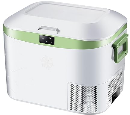 KOHARA Mini réfrigérateur, réfrigérateur de Voiture Portable, réfrigérateur de Voiture Portable avec Mini-congélateur et Refroidisseur à compresseur, pour Voiture, Camping-Car, Camion,