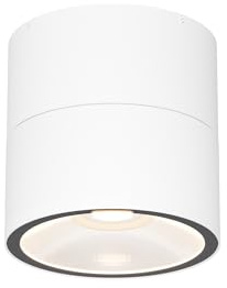 Maytoni Moderne Outdoor Deckenstrahler Spin LED incl. Weiß aus Metall und Glas Energieeffizient 5W für Gärten, Terrassen, Außenanlagen