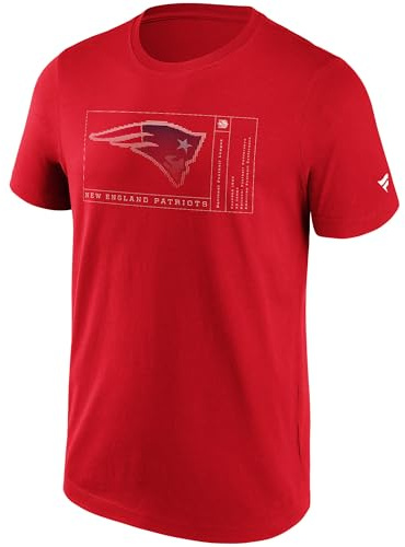 NFL New England Patriots T-Shirt Angle Facade rot