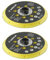 Trade-Shop Lot de 2 plateaux de ponçage 150 mm compatibles avec ponceuse excentrique Trade-Shop BO6030 BO6040, compatible avec Festool RO1 ET2 ES150 ETS150