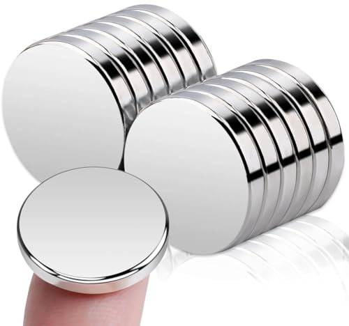 Super Strong Fridge Magnets, 18x3mm Neodymium Disc Magnets Large Crafts Magnet, Muti-Use Heavy Duty Rare Earth Magnet s for Crafts, Notice Board, DIY, Office