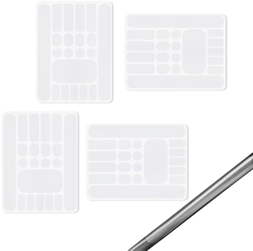 4 Pieces Transparent Frame Protection Film Bicycle Paint Protection Film
