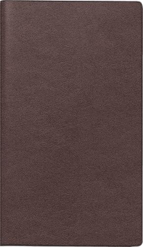 rido/idé Taschenkalender Mod. M-Planer 2027 | A6, Leder, weinrot