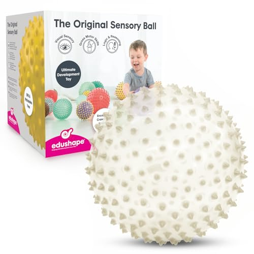 Edushape Leuchtender Fühlball, 18 cm, 1 Stück, Kind, Ball, 5212012031, Schaum, 18 cm, 1, 1, 1, 1