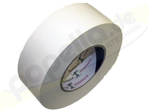 Gerband Nastro adesivo bianco lucido 50 mm x 50 m