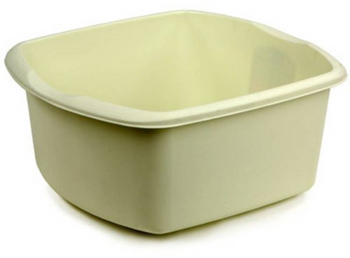 Addis Small Plastic Rectangular Washing Up Kitchen Sink Bowl Linen