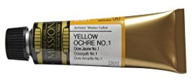 Mijello : Mission Gold : Watercolour Paint : 15ml : Yellow Ochre No.1