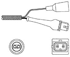 Delphi ES11000-12B1 Lambda Sensor