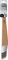 Axus Decor Angled Fitch Paint Brush (Grey Series) - 38mm - For All Paints, Filaments, For Detailed Work & Touching Up, Comfortable Handle, Rust-Resistant Stainless Steel, Grey