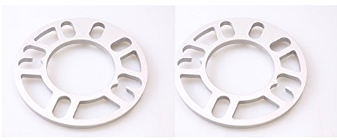Autobahn88 0,3 Zoll (8 mm) Universal-Fahrzeug-Spurverbreiterung, für PCD 4 x 98 4 x 100 4 x 110 4 x 108 4 x 112 4 x 114,3 5 x 100 5 x 110 5 x 108 5 x 112 5 x 114 (2er-Pack)