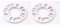 Autobahn88 0,3 Zoll (8 mm) Universal-Fahrzeug-Spurverbreiterung, für PCD 4 x 98 4 x 100 4 x 110 4 x 108 4 x 112 4 x 114,3 5 x 100 5 x 110 5 x 108 5 x 112 5 x 114 (2er-Pack)