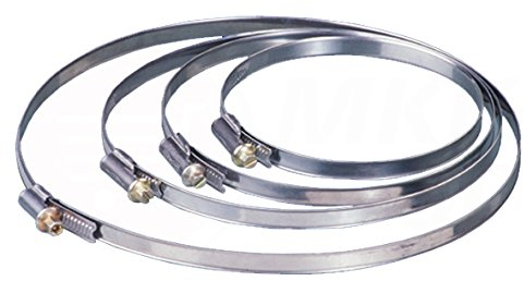 Schlauch- Rohr- Befestigungs- Schelle Ø 160-180 mm Flexrohr Rundkanal Metall Rohr Halter Band Flexschlauch Lüftung Rohr Schlauch