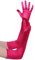 BABEYOND Damen Satin Classic Opera Fest Party Audrey Hepburn Handschuhe 1920er Stil Handschuhe Elastisch Erwachsene Größe Ellenbogen bis Handgelenk (Lang Glatt 52cm / Rosa)