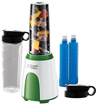 Russell Hobbs Explore-Mixeur, 300 W, 600 millimètres, acier inoxydable, vert, blanc