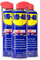 WD-40 Smart Straw Triple Pack 450ml | Multi-Use Lubricant & Corrosion Inhibitor Value Pack for Home, Garage & Workshop, Pack of 3