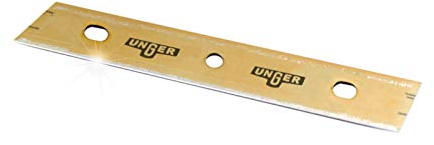 Unger Karbon-Glasschaberklingen 10 cm 25 Stück Fensterschaberklinge Glasschaberklinge Oberflächenschaberklinge Fensterklinge Glasklinge Oberflächenklinge Glasmesser Fenstermesser Ersatzklinge