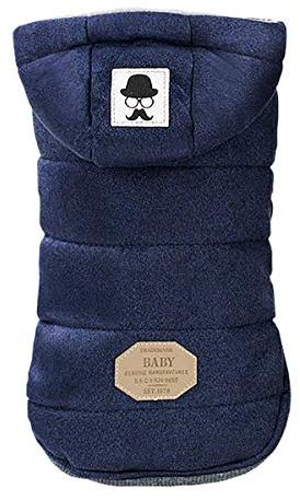 Hundemantel Kleidung Mäntel Hoodie Kaltes Wetter Mäntel Warme Winterjacken Winter Dicke Kleidung Hund Gemütliche Jacke für Kleine Hund Mittlere Katze