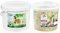 Dehner Natura Wildvogelfutter, Meisenknödel, mit Netz, 100 Stück (10 kg) & Natura Wildvogelfutter, schalenfreies Streufutter, 3.6 kg