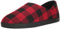 TOMS Herren Ezra Hausschuh, Red Buffalo Plaid Fleece, 40 EU