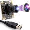 Svpro 1080P USB Kamera Modul mit Mikrofon, Ultra-Weitwinkel Low Lux Kamera Board IMX322 Machine Vision Industriekamera für Windows Linux Mac Android Raspberry Pi