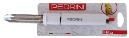 Pedrini sbucciatore pelapatate con lama a doppia affilatura in acciaio inox
