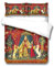 YELDAN Dame und Einhorn Bettwäsche Set 135x200 cm, Mittelalter Muster Design, Bettbezug und Kissenbezug 2 teilig, Weiche Allergiker Microfaser Bettwäsche-Sets