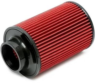 Sportluftfilter Luftfilter rund-zylindrisch Offen Baumwollfilter Sport rot 60mm + 70mm + 75mm universell Länge 205mm 10228341