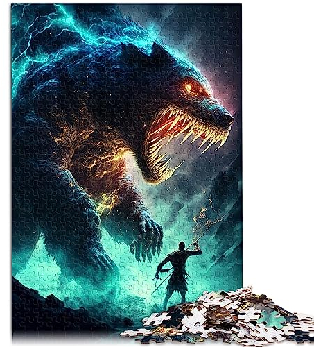 das Monster 1000 Teile Puzzles für Erwachsene Papppuzzles Stress Relief Toys 26x38cm Puzzles für Erwachsene