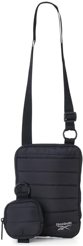 Reebok Damen Tasche - Hera gesteppte Crossbody Sling Geldbörse Umhängetasche, Schwarz, Einheitsgröße