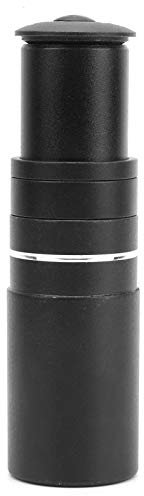 Drfeify Lenkerverlängerung, Fahrrad-Vorbau-Verlängerung, Fahrradgabel-Vorbau-Verlängerung, Fahrrad-Vorbau-Riser, 115 Mm Schwarze Aluminiumlegierung, Flexibler Fahrrad-Vorbau-Riser aus