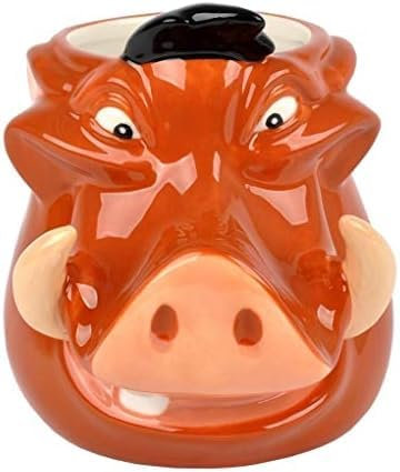 Tazza del Film 3D Pumbaa Il Re Leone, Ceramica, 375 ml