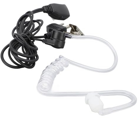 5 Pack Intercom Earpiece with Mic, Air Acoustic Tube Headset, Compatible with GXT900 GXT661 GXT600 GXT500 GXT1000VP4 LXT600VP3 GXT1050VP4