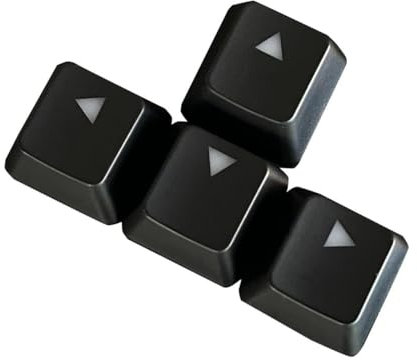 Backlit Key Caps Keycaps for Corsair K70 RGB/K65/K68/K95/K63/ MK2 Mechanical Gaming Keyboard - (Arrows)
