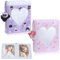 HJZHII 2 Stück Mini Fotoalbum,36 Taschen Fotoalbum Kpop Fotokartenhalter,Kleine Alben für Fujifilm Instax Mini Film Sofortbildkamera Polaroid Hi Print Bilder Kpop Binder Raining Hearts