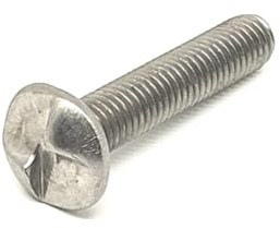 Zaunfachhandel24 10x Sicherheits-Zaunbauschrauben M8 x 40mm Edelstahl