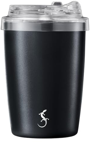 Lurch Isolierbecher Coffee-to-Go mit kratzresistenter Pulverbeschichtung 0,3l schwarz