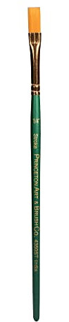 Princeton Series 4350 Synthetic Watercolor & Acrylic Brushes 1/2 in. stroke by Princeton