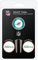 Team Golf NFL Miami Dolphins Pitchgabel-Set mit 3 Golfball-Markern, Pitchgabel mit 3 Golfball-Markern, Markierungen sind abnehmbar, magnetisch, doppelseitig, emailliert