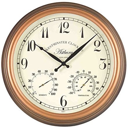 Outside In Designs ALTUNA 5060011 - Reloj Termometro Wall Mount astbury 38 cm