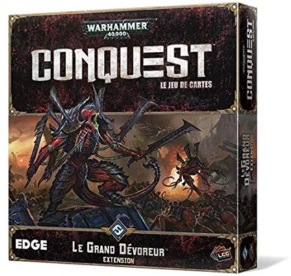 Asmodee - UBIWHK08 - Warhammer 40.000 Conquest - Le Grand Dévoreur Kartenspiel-Erweiterung (französische Version)