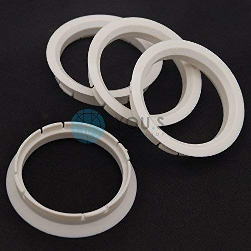 4 x ZENTRIERRINGE DISTANZRING für ALUFELGEN Z05 63,3-56,1 mm Alutec Anzio Rial