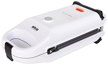 Silva-Homeline CM 303 Donuts-/ Waffel & Cake Pop Maker mit 3 Einsätzen und Rezeptideen, Weiss