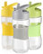 Sivaphe Water Bottle for Kids with Handle and Straw, Tritan Drinking Bottle for Children Girls Boys School Use, BPA Free, Cycling Bike Outdoor Hiking(Grey, 350ML)