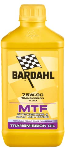 Bardahl - Getriebeöl MTF 75W90, Schutz des Getriebes und Differentialblocks, Synchroniser Performance, für Fahrzeuge, 100% synthetisch, 1 Liter